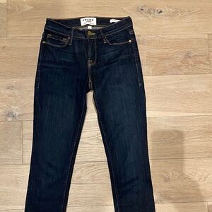 Frame Denim Women's Deep Indigo Skinny Jeans